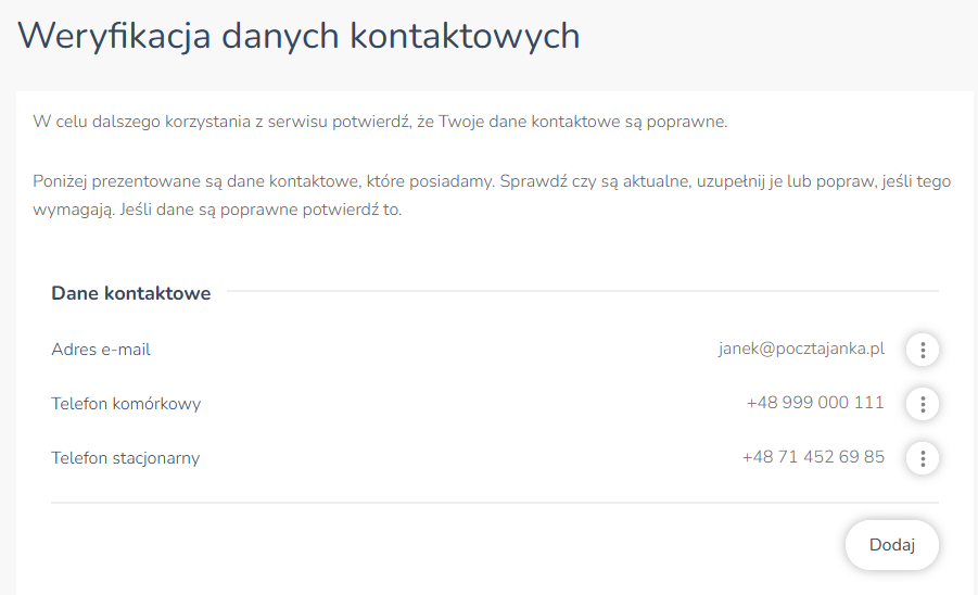 Aktualizacja danych kontaktowych kluczem do efektywnej komunikacji