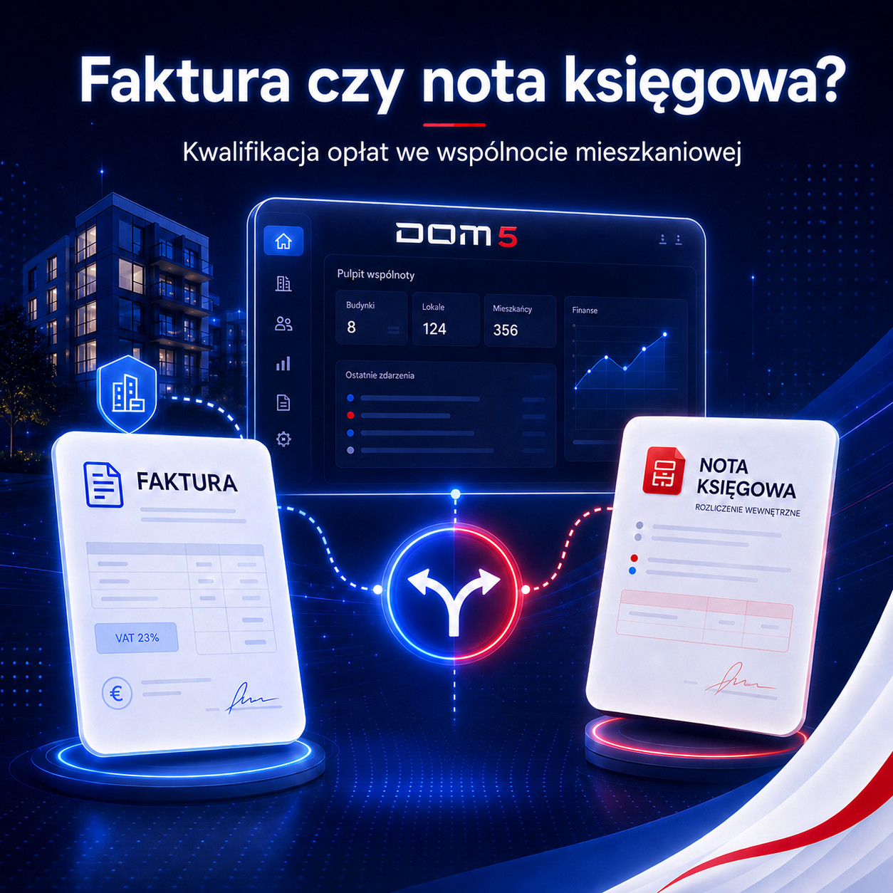 Faktura czy nota księgowa? Kwalifikacja opłat we wspólnocie mieszkaniowej ma dziś duże znaczenie